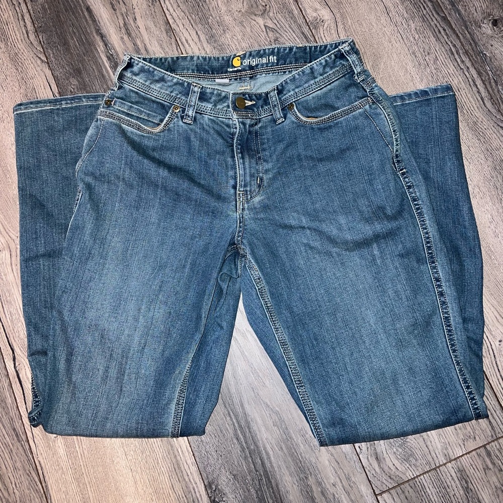 WOMENS CARHARTT JEANS 6 SHORT